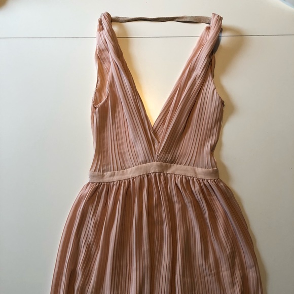 Maje nude cocktail or wedding dress - Picture 3 of 8